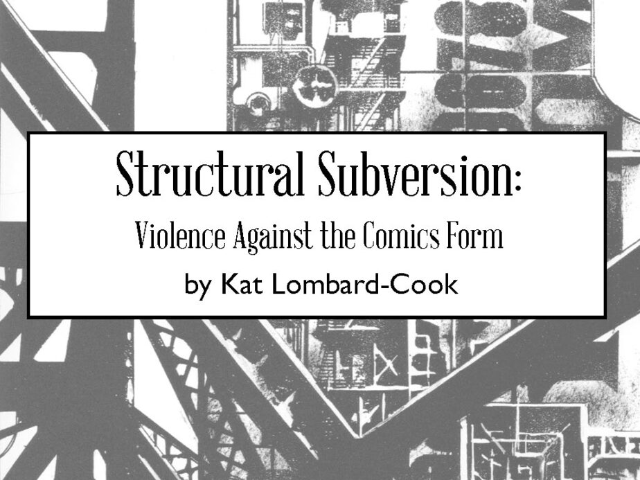 Structural Subversion: Violence Against the Comics Form Conference Paper (Nov 13, 2014)